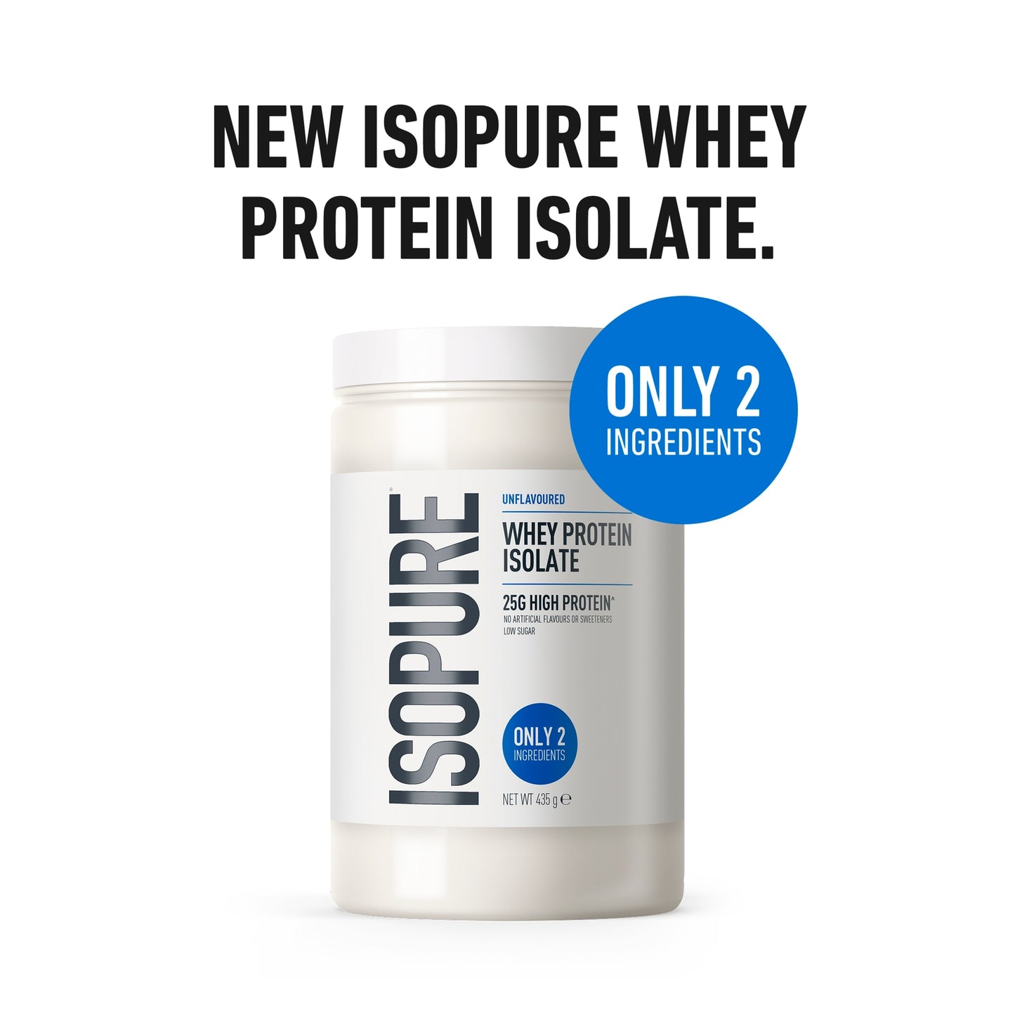 Isopure Whey Protein Isolate Unflavoured 435g — image 3