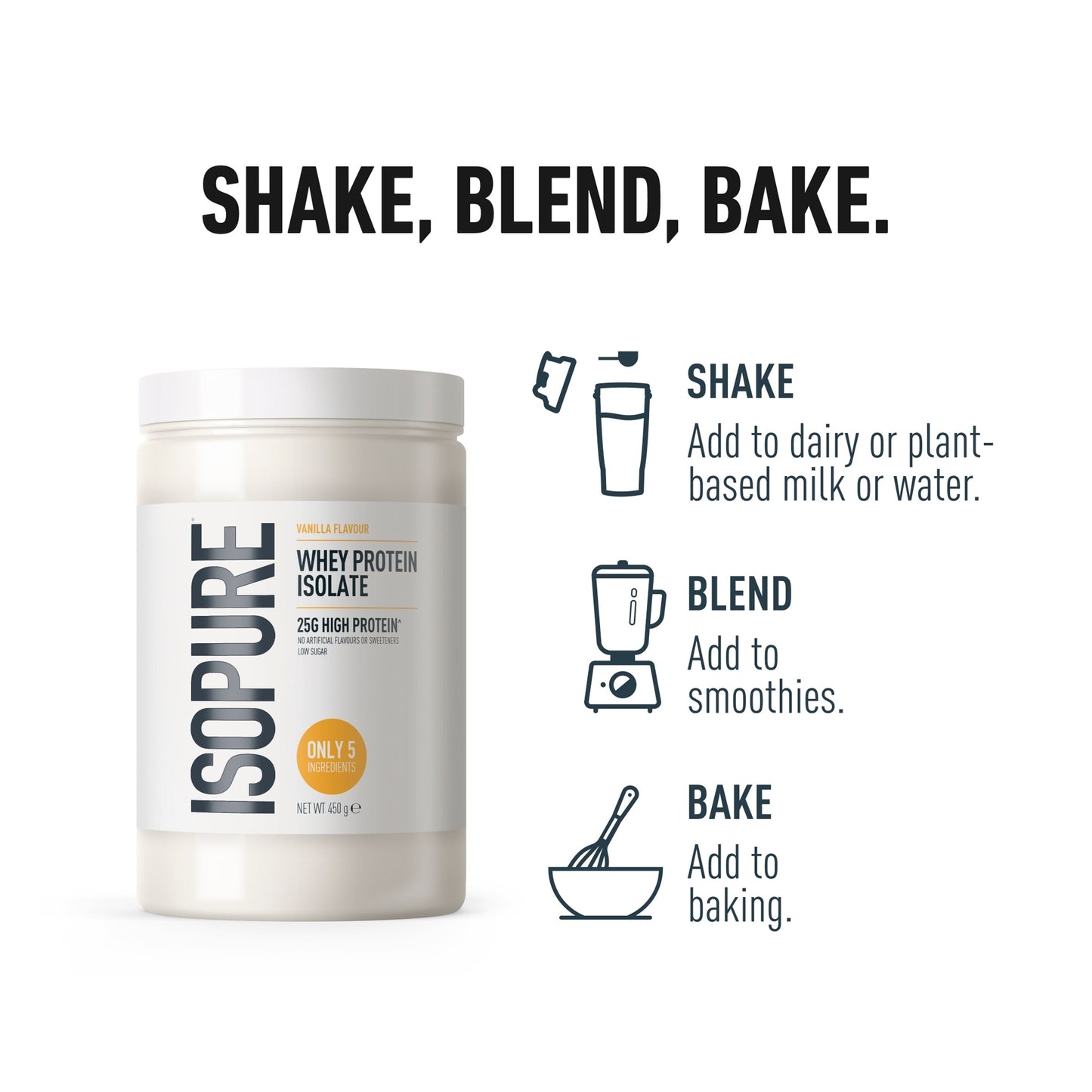Isopure Whey Protein Isolate Vanilla 450g — image 5