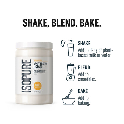 Isopure Whey Protein Isolate Vanilla 450g — image 5