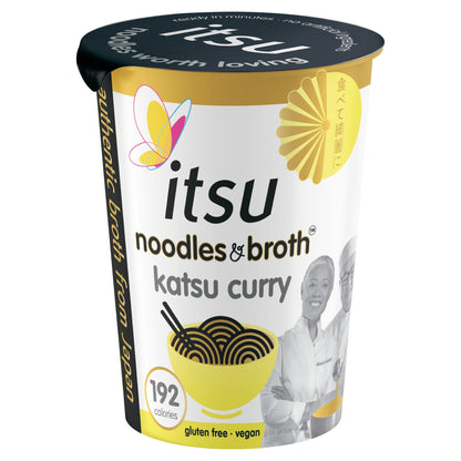 itsu katsu curry instant noodles & broth pot 63g — image 1