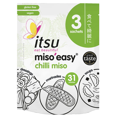 Itsu Miso'easy Chilli Miso 3X20g — image 1