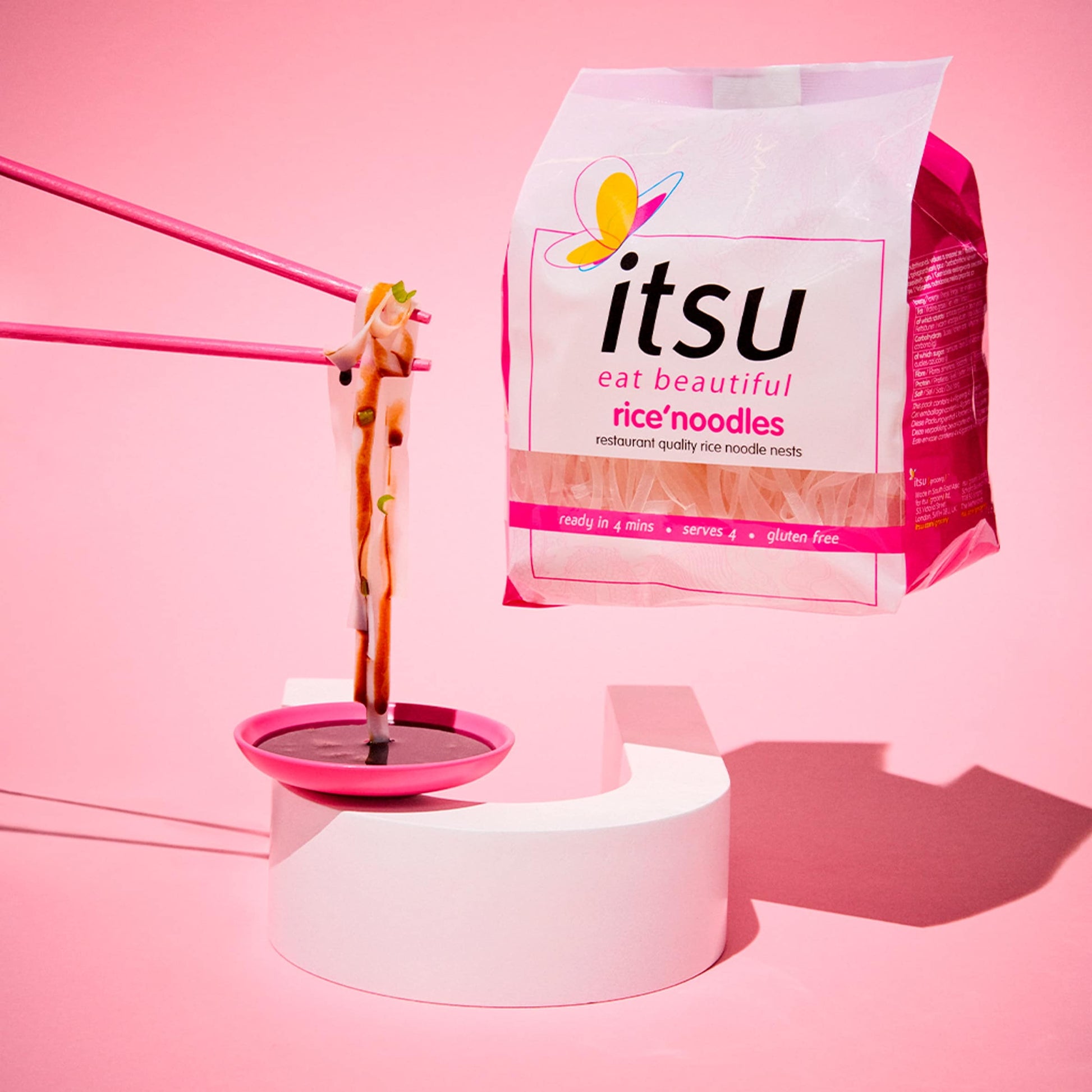 itsu rice noodles 180g — image 3