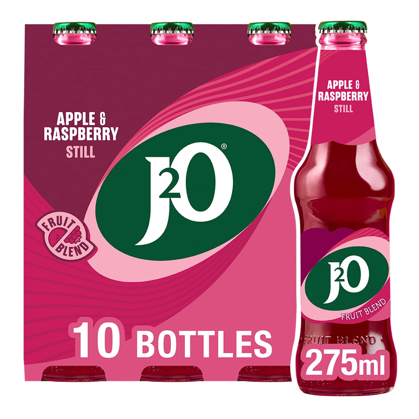 J2O Apple & Raspberry 10x275ml — image 1