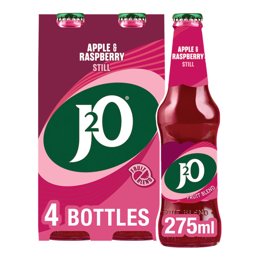 J2O Apple & Raspberry 4x275ml — image 1