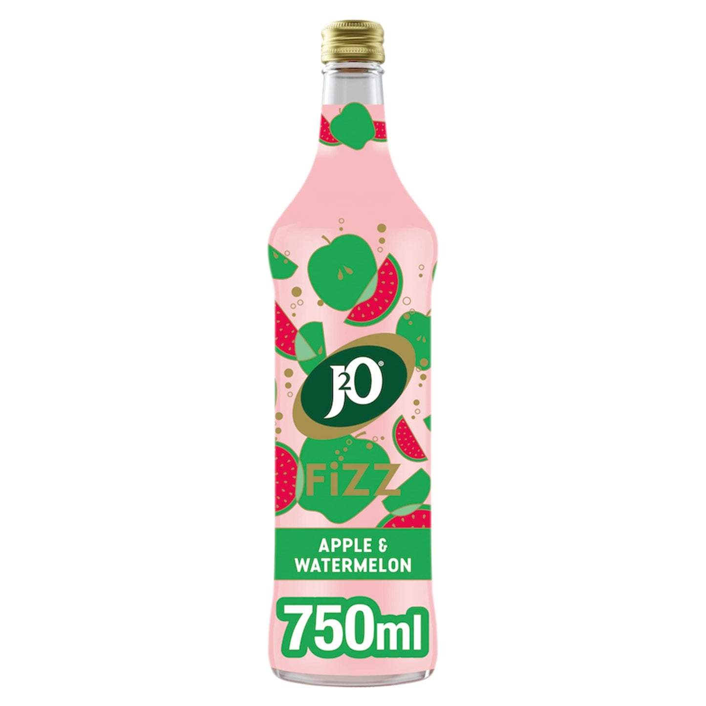 J2O Fizz Apple & Watermelon 750ml — image 1