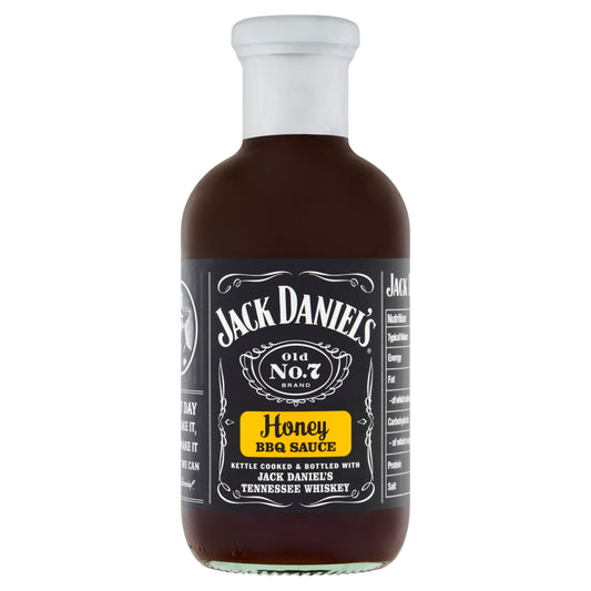 Jack Daniels Gluten Free Honey Bbq Sauce 553G — image 1
