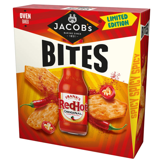 Jacob's Bites Franks Red Hot Original Crackers 125g — image 1
