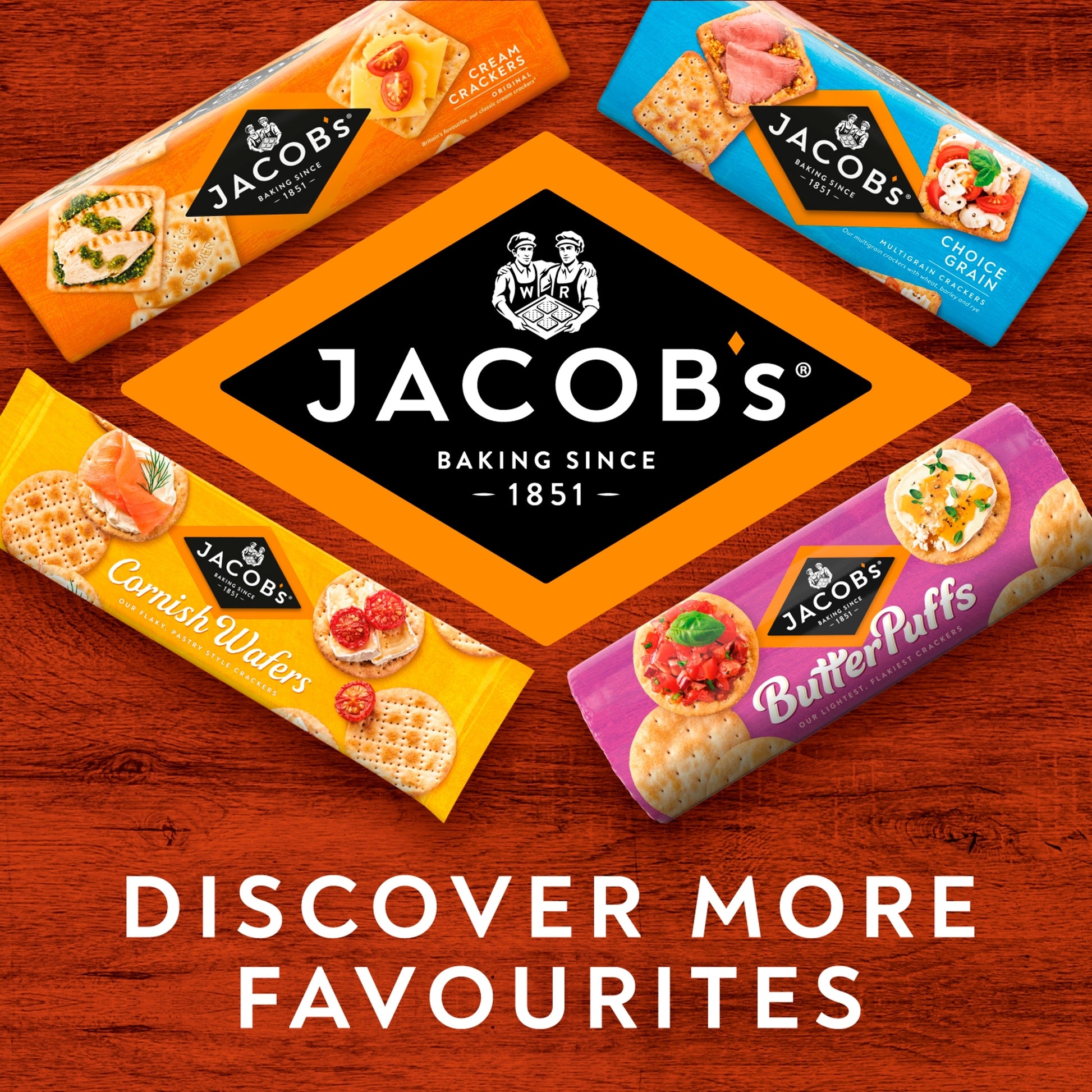 Jacob's High Fibre Cream Crackers 200g — image 4