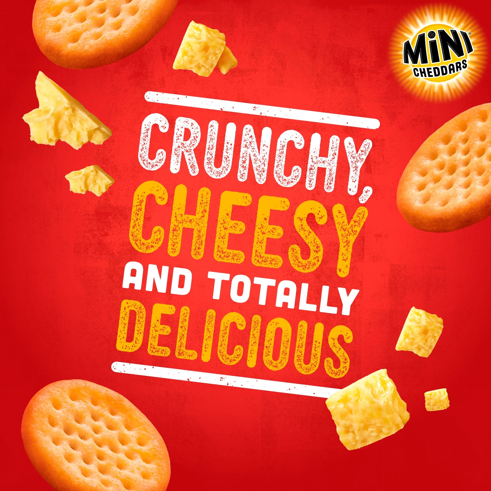 Jacob's Mini Cheddars Multipack Snacks - Red Leicester 6x23g — image 2