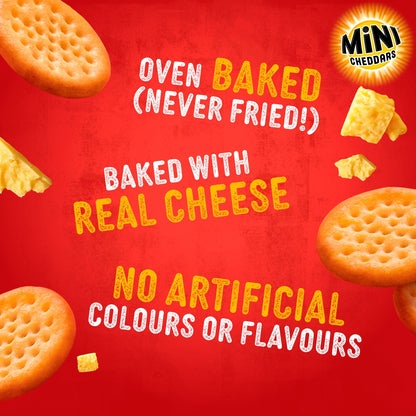 Jacob's Mini Cheddars Multipack Snacks - Red Leicester 6x23g — image 3