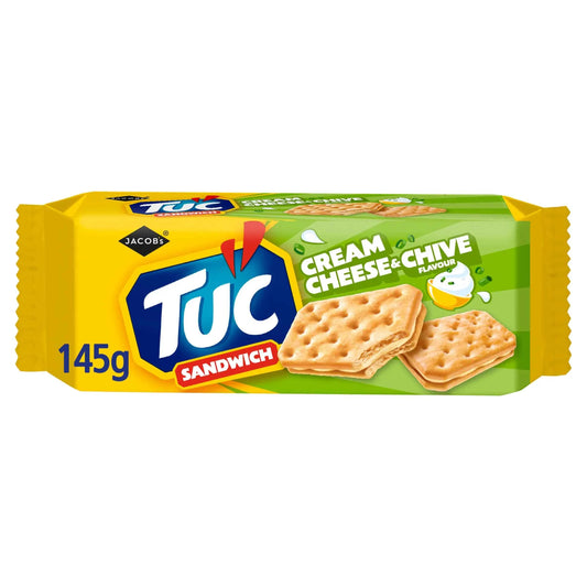 Jacob's Tuc Sandwich Cream Cheese & Chive 145g
