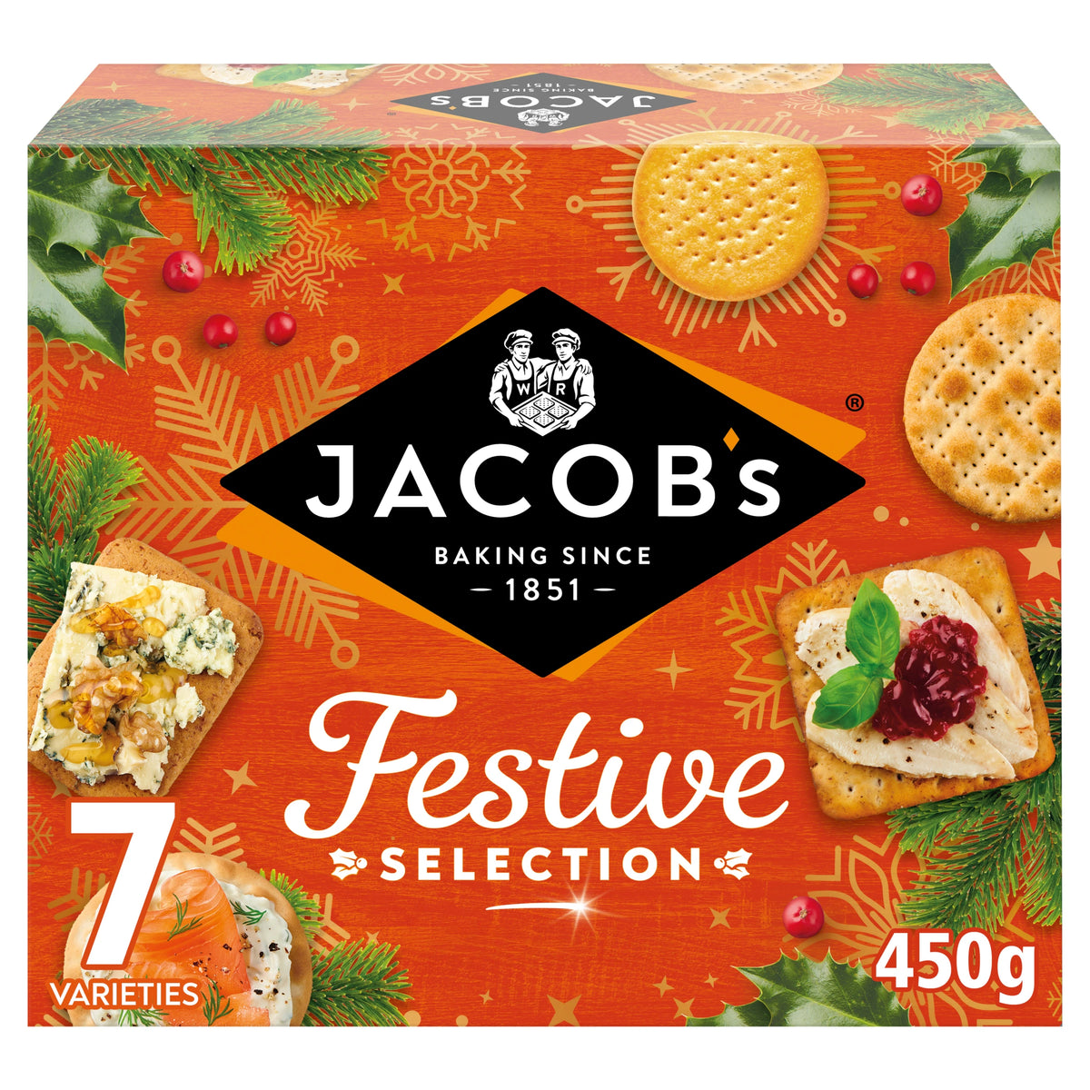 Jacobs Biscuits For Cheese 450G — image 1