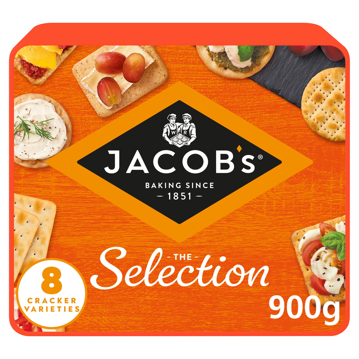 Jacobs Biscuits For Cheese Tub 900G — image 1