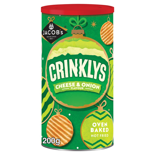 Jacobs Crinklys Cheese & Onion 200g — image 1