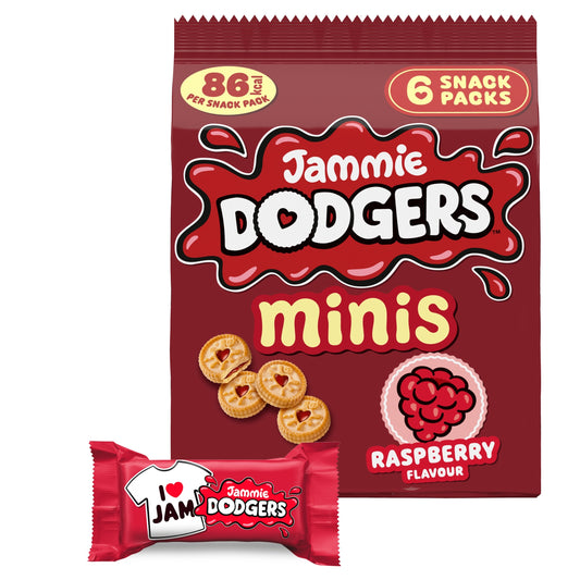 Jammie Dodger Minis 6 X 20G — image 1