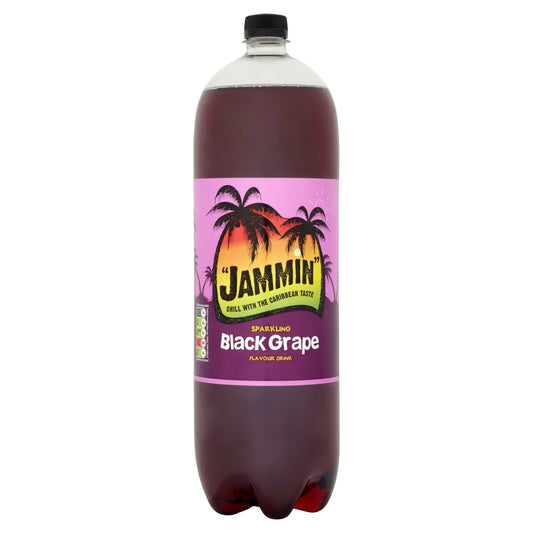 Jammin Sparkling Black Grape Drink 2 Litres — image 1