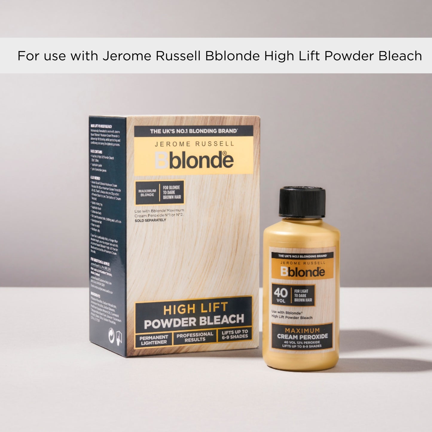 Jerome Russell Bblonde Maximum Cream Peroxide 40 Vol — image 3