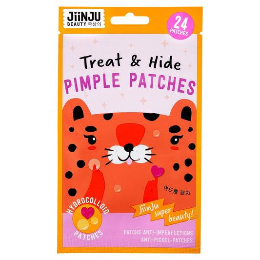 JiiNJU Treat & Hide Pimple Patches 24 Pimple Patches — image 1