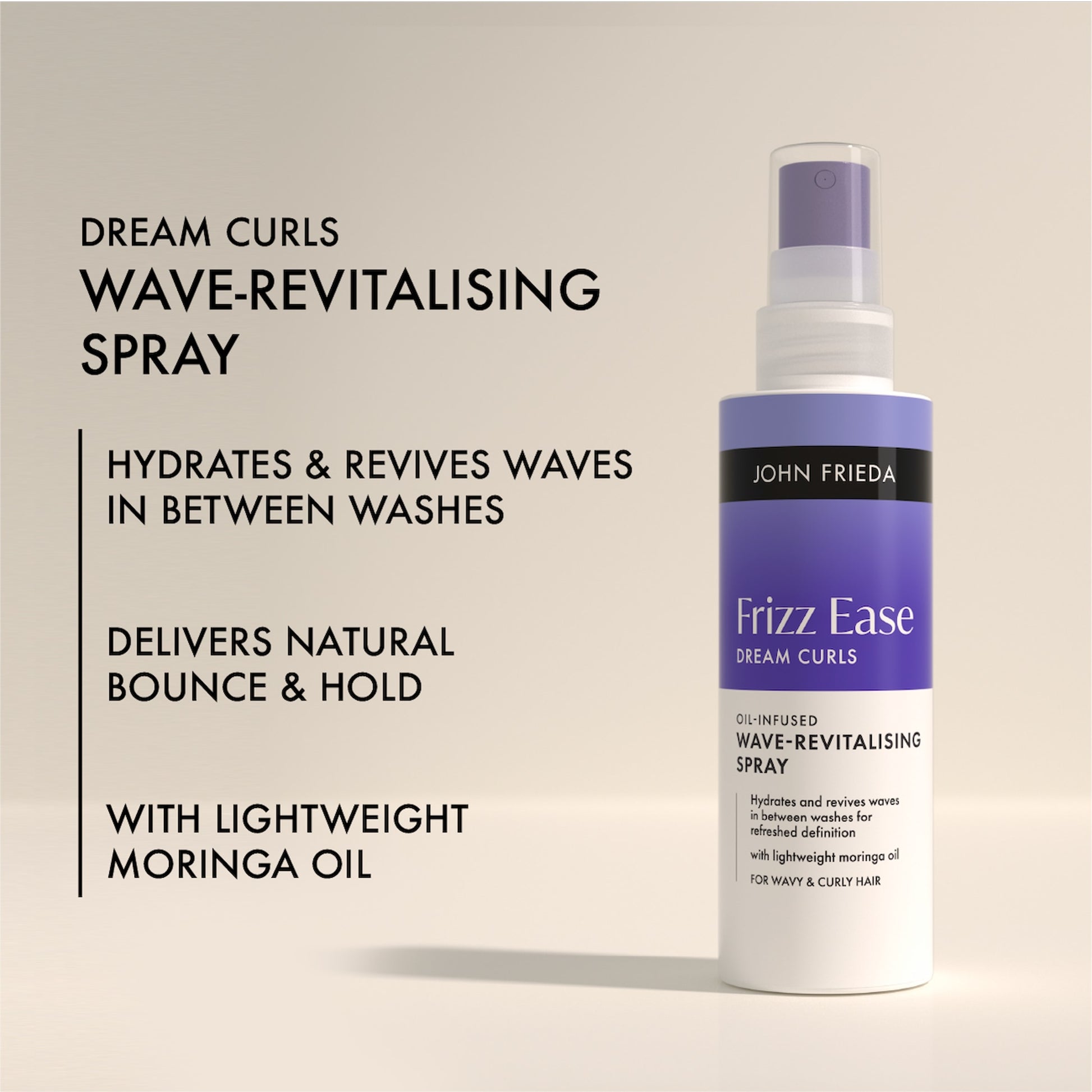 John Frieda Frizz Ease Dream Curls Wave Revitalising Spray 150ml — image 3