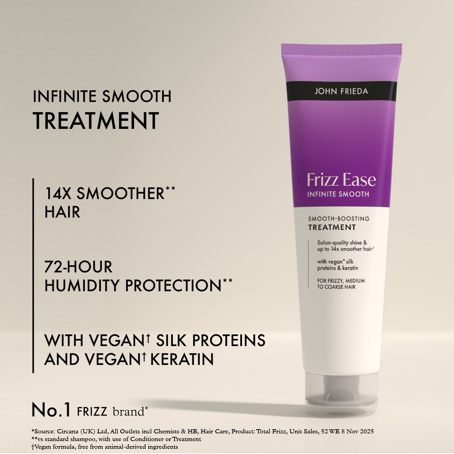 John Frieda Frizz Ease Infinite Smooth Boosting Treatment 150ml — image 2
