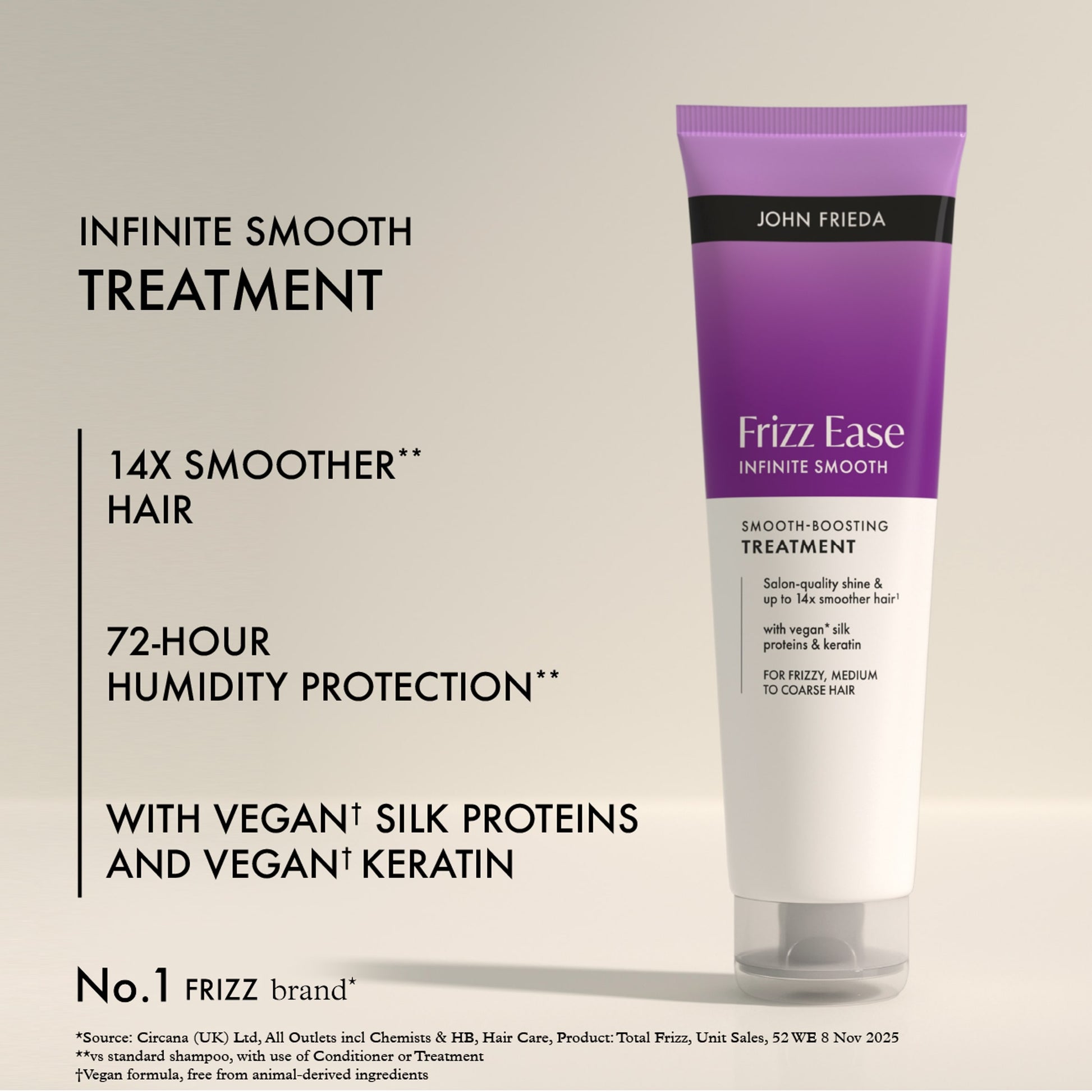 John Frieda Frizz Ease Infinite Smooth Boosting Treatment 150ml — image 2