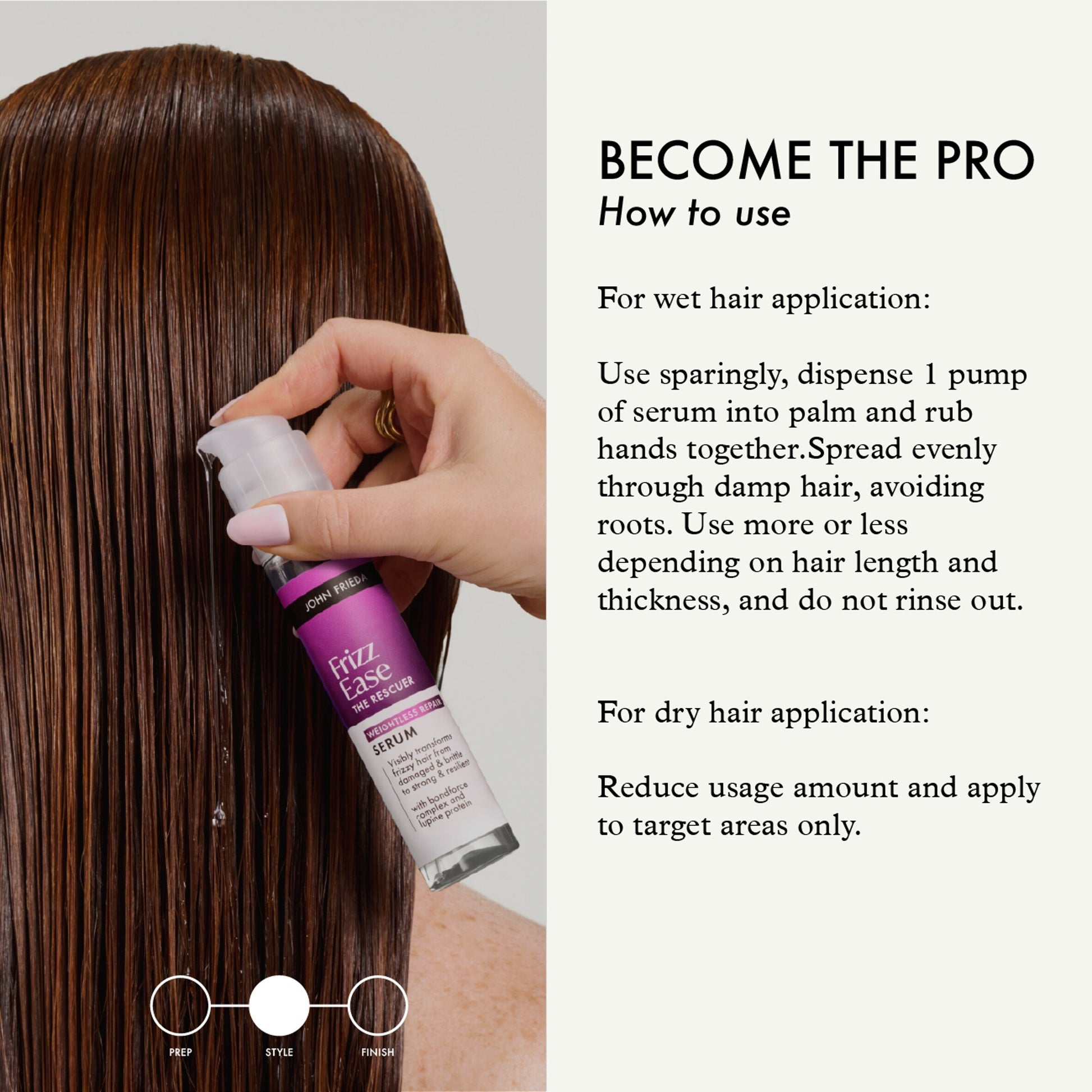 John Frieda Frizz Ease The Rescuer Weightless Repair Serum 50ml — image 5