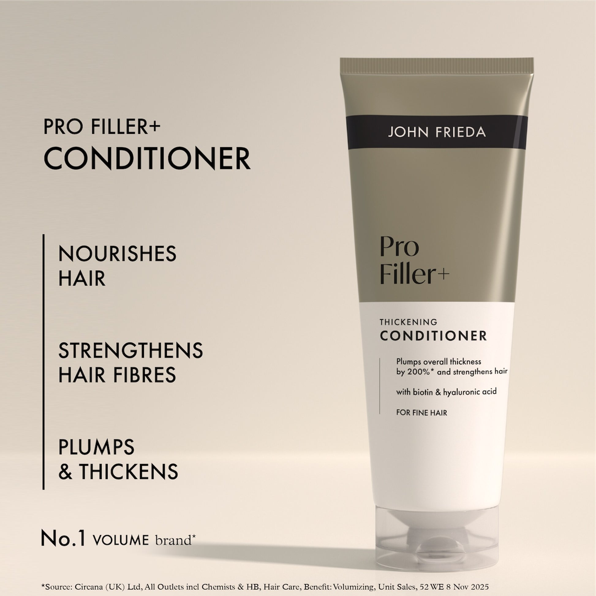 John Frieda PROfiller+ Thickening Conditioner 250ml — image 3