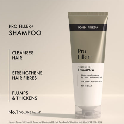 John Frieda PROfiller+ Thickening Shampoo 250ml — image 3
