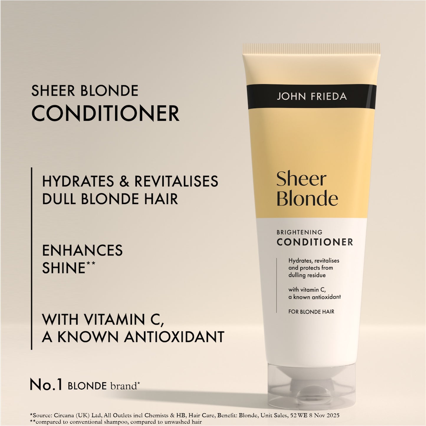 John Frieda Sheer Blonde Conditioner 175ml — image 3