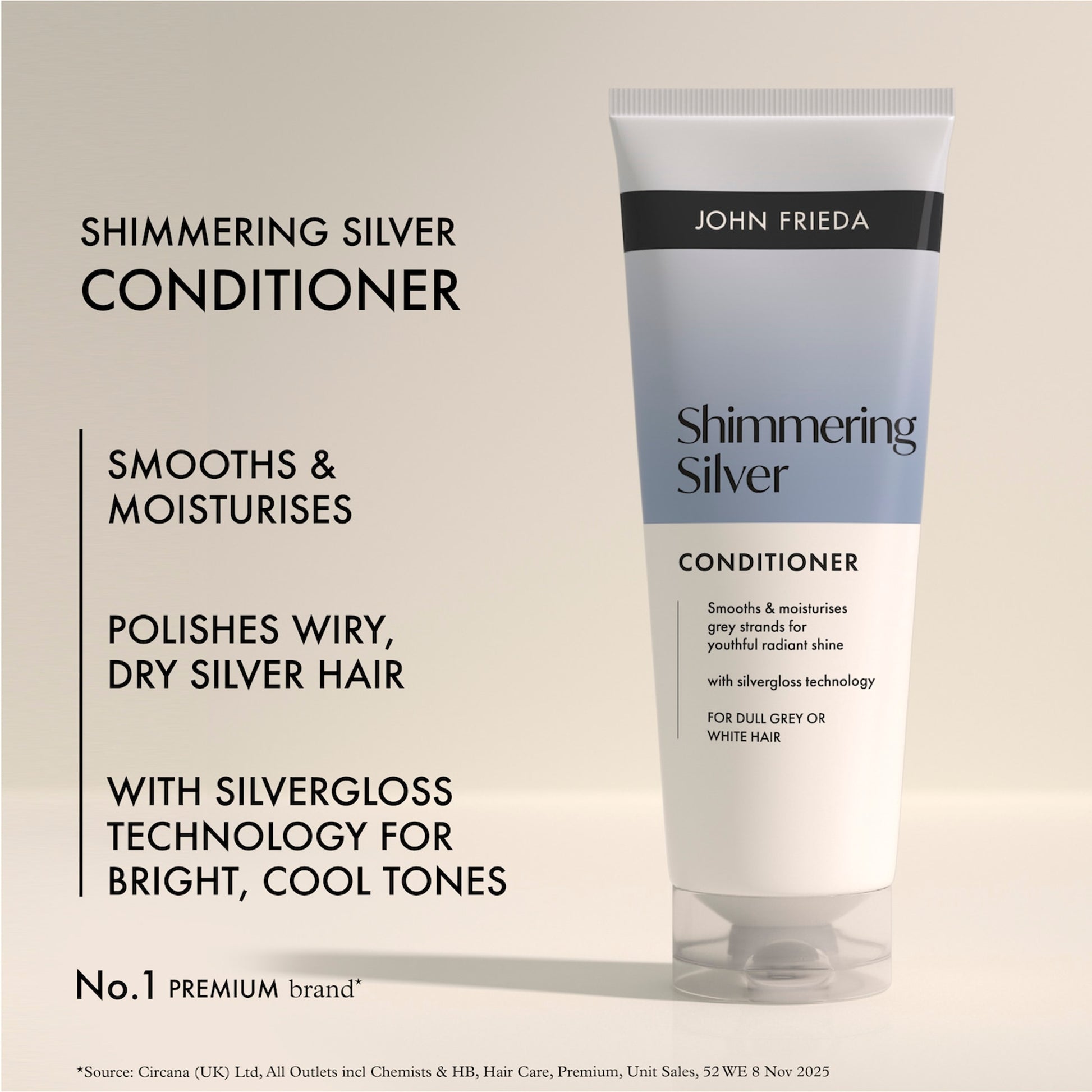 John Frieda Shimmering Silver Conditioner 250ml — image 3