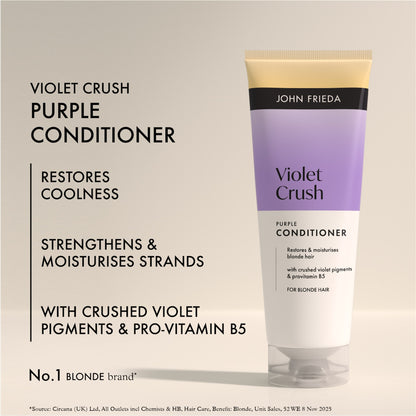 John Frieda Violet Crush Purple Conditioner 250ml — image 3