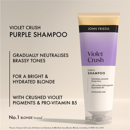 John Frieda Violet Crush Purple Shampoo 250ml — image 3