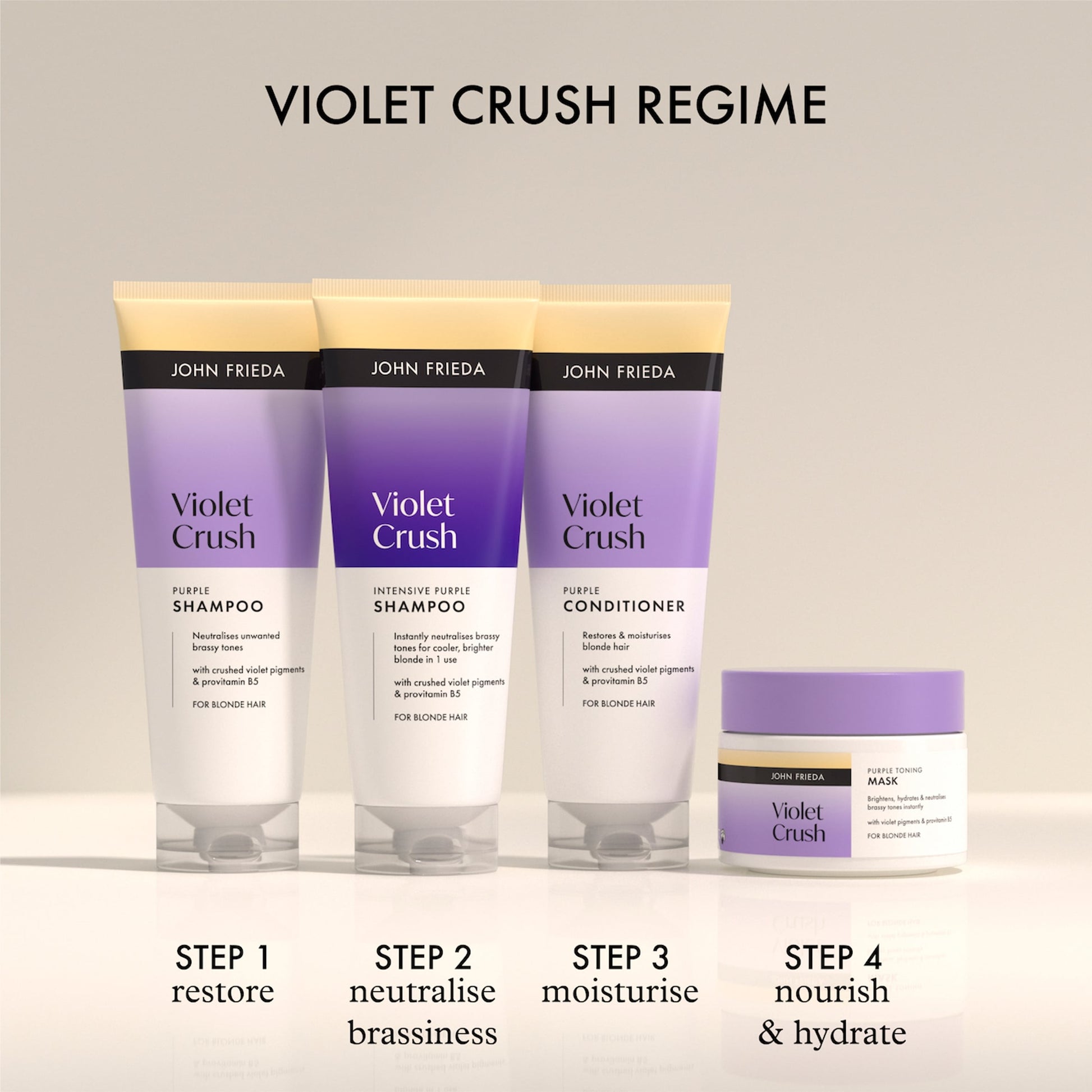 John Frieda Violet Crush Purple Shampoo 250ml — image 5
