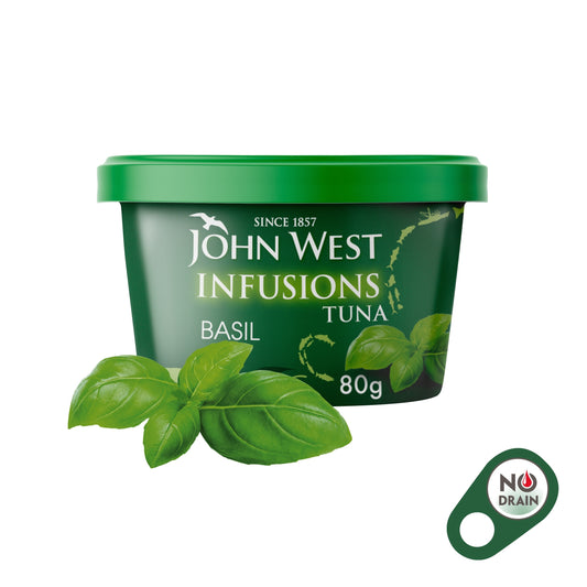 John West Basil No Drain Tuna Infusions 80g — image 1