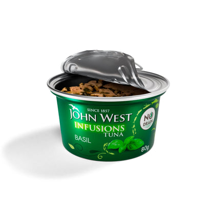 John West Basil No Drain Tuna Infusions 80g — image 2