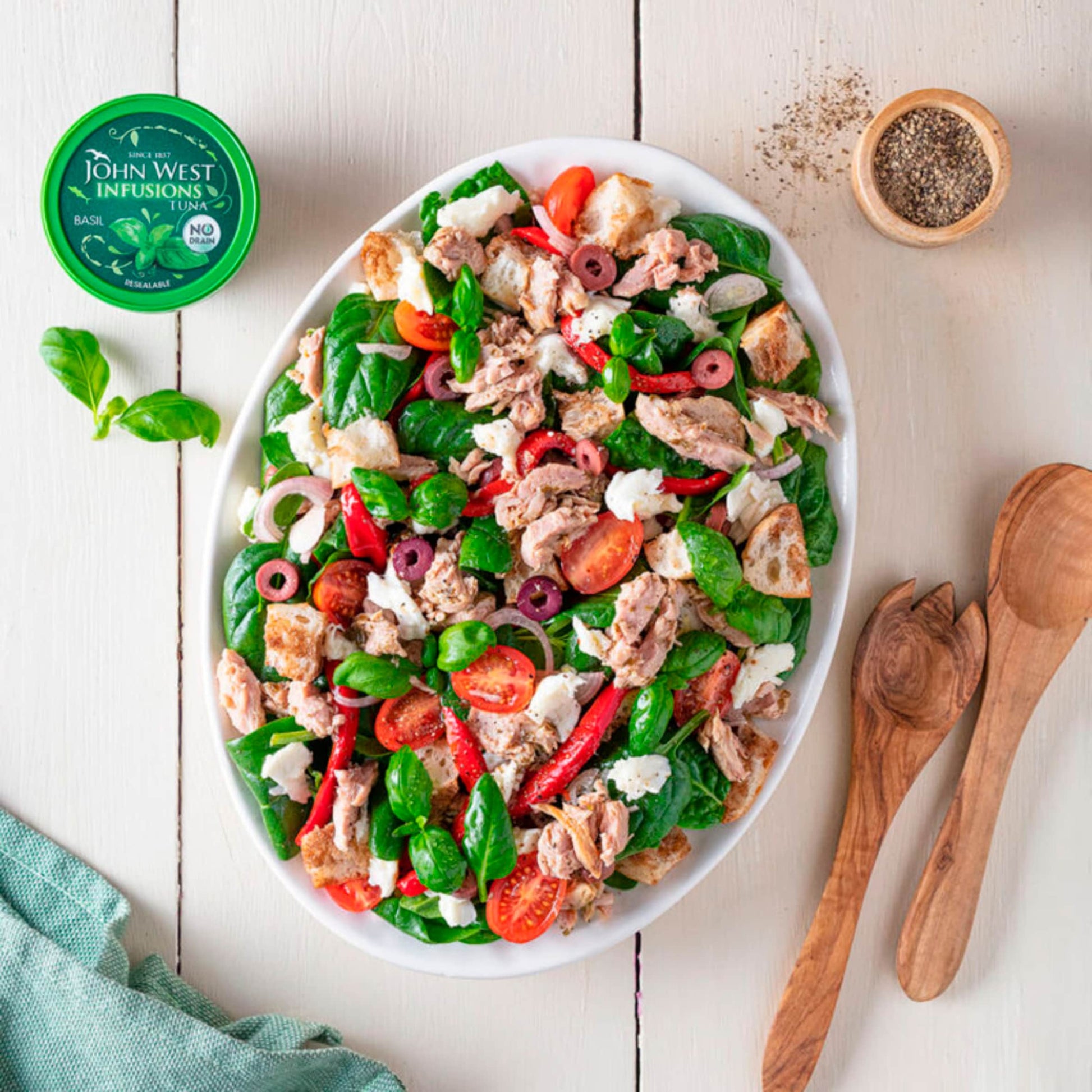 John West Basil No Drain Tuna Infusions 80g — image 5
