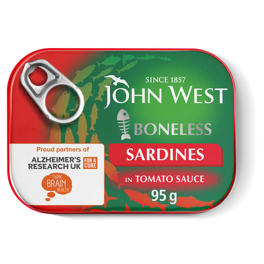 John West Boneless Sardines Tomato Sauce 95G — image 1