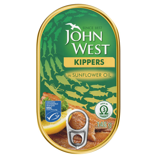 John West Kippers in Sunflower Oil 145g — image 1