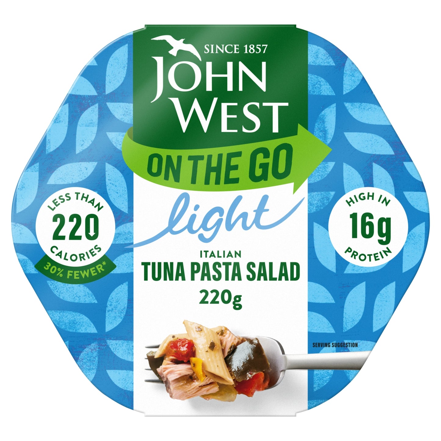 John West Light Italian Tuna Pasta Salad 220g — image 1