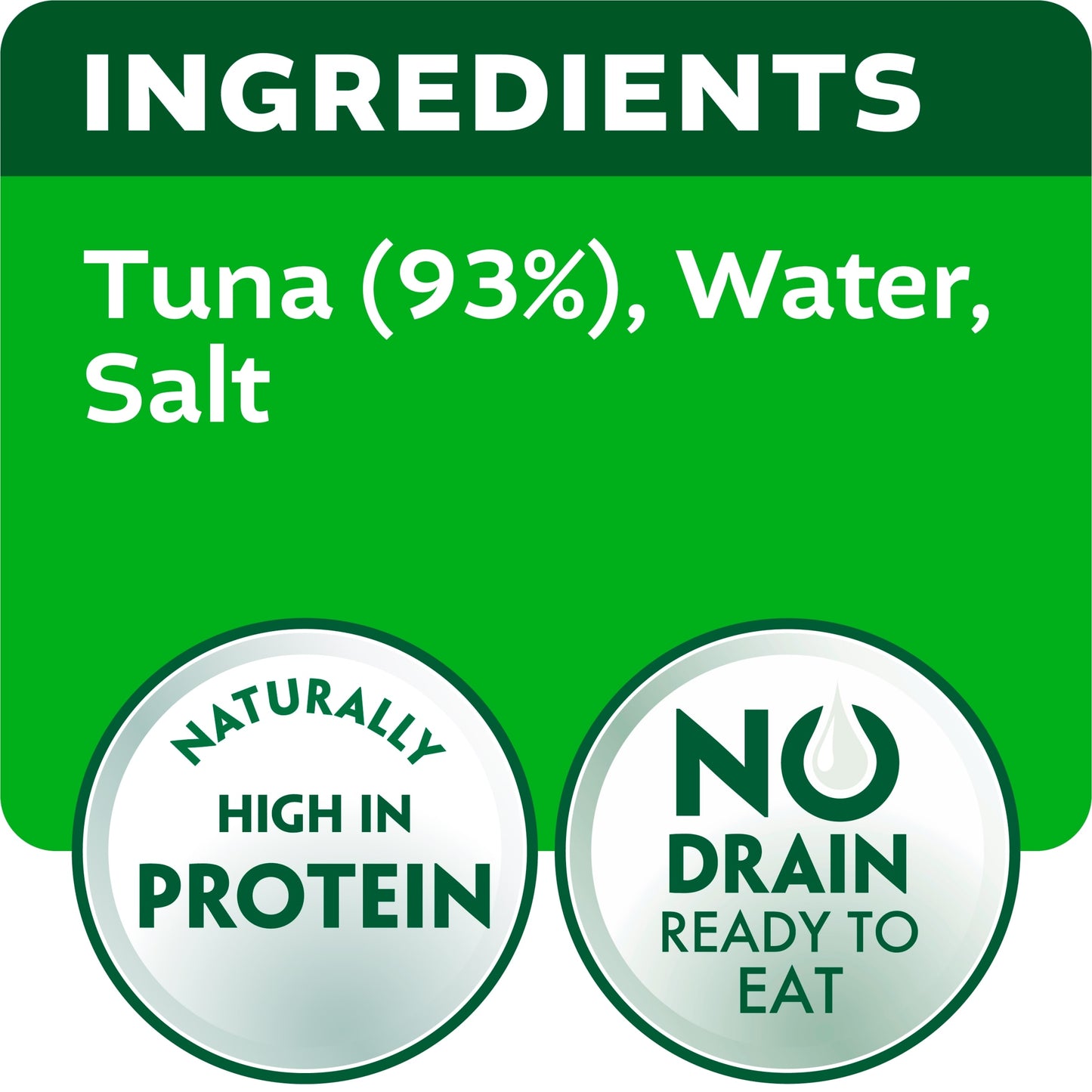 John West No Drain Fridge Pot Tuna Steak with a Little Brine 110g — image 5