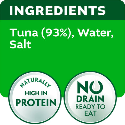 John West No Drain Fridge Pot Tuna Steak with a Little Brine 110g — image 5