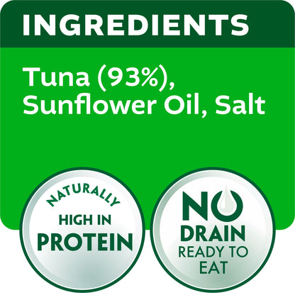 John West No Drain Fridge Pot Tuna Steak with a Little Sunflower Oil 3x110g — image 5