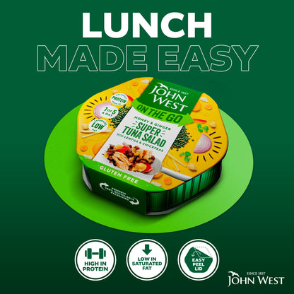 John West On The Go Super Tuna Salad - Honey & Ginger 220g — image 2