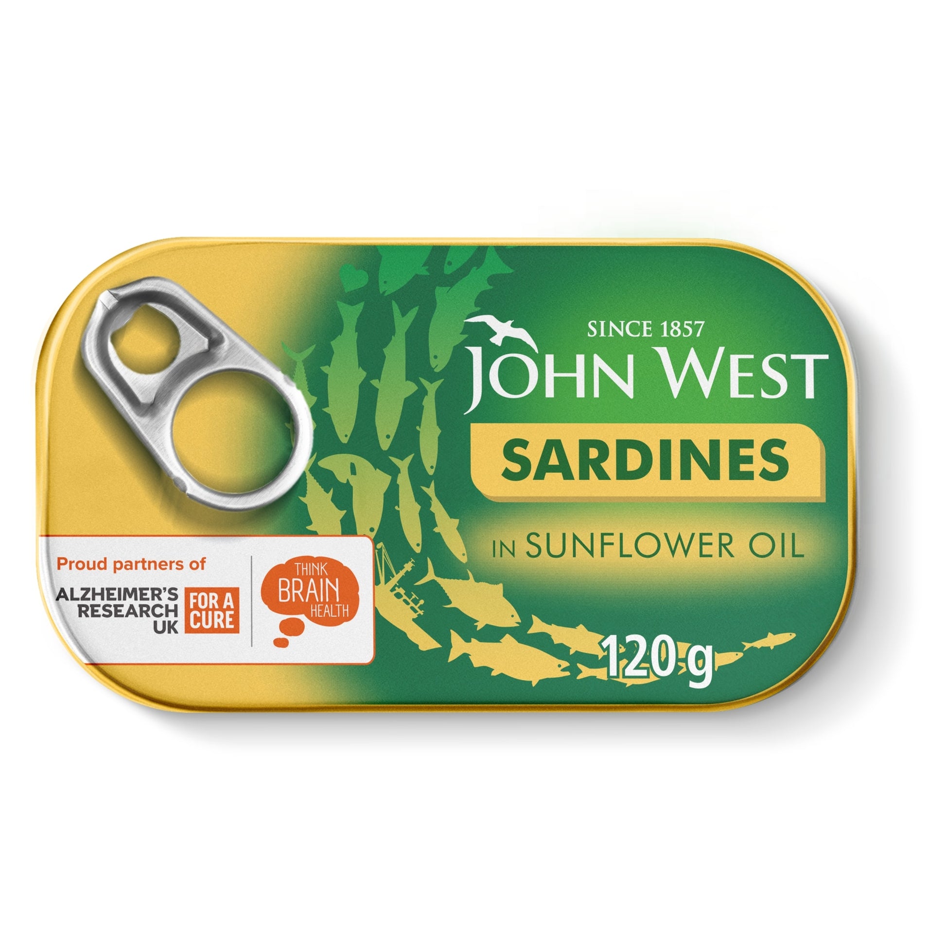 John West Sardines Sunflower Oil 120Gm — image 1