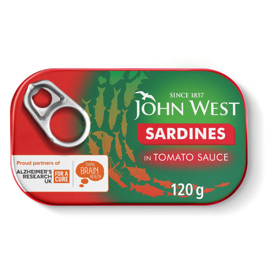 John West Sardines Tomato Sauce 120G — image 1