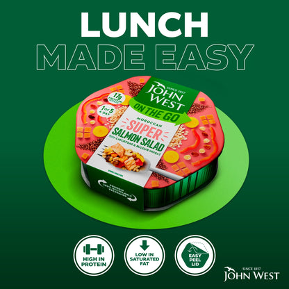 John West Super Salad Moroccan Salmon 220g — image 2