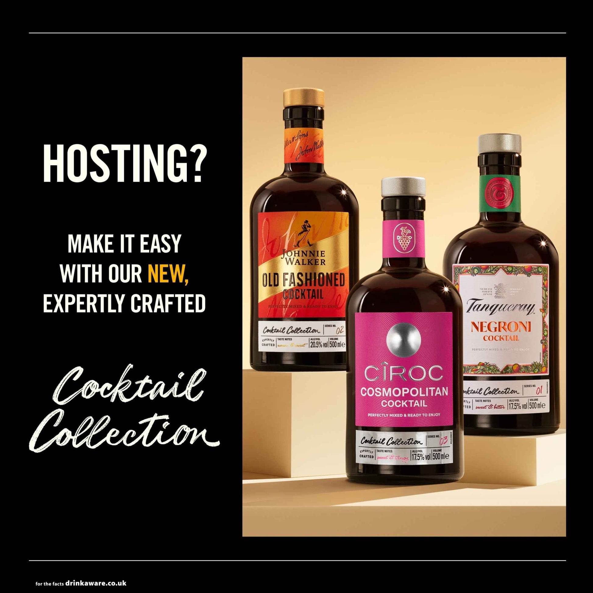 JOHNNIE WALKER Old Fashioned Cocktail 500ml