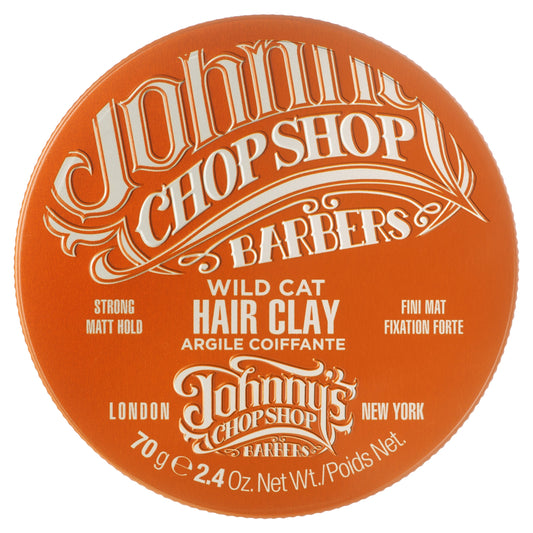 Johnny's Chop Shop Wild Cat Hair Clay 70g — image 1