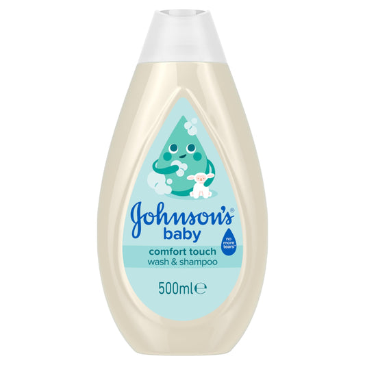 Johnson's Baby Comfort Touch Wash & Shampoo 500ml — image 1