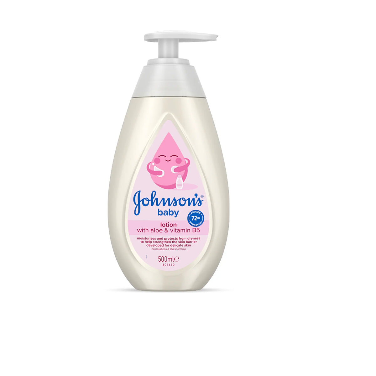 Johnson's Baby Lotion with Aloe & Vitamin B5 500Ml — image 4